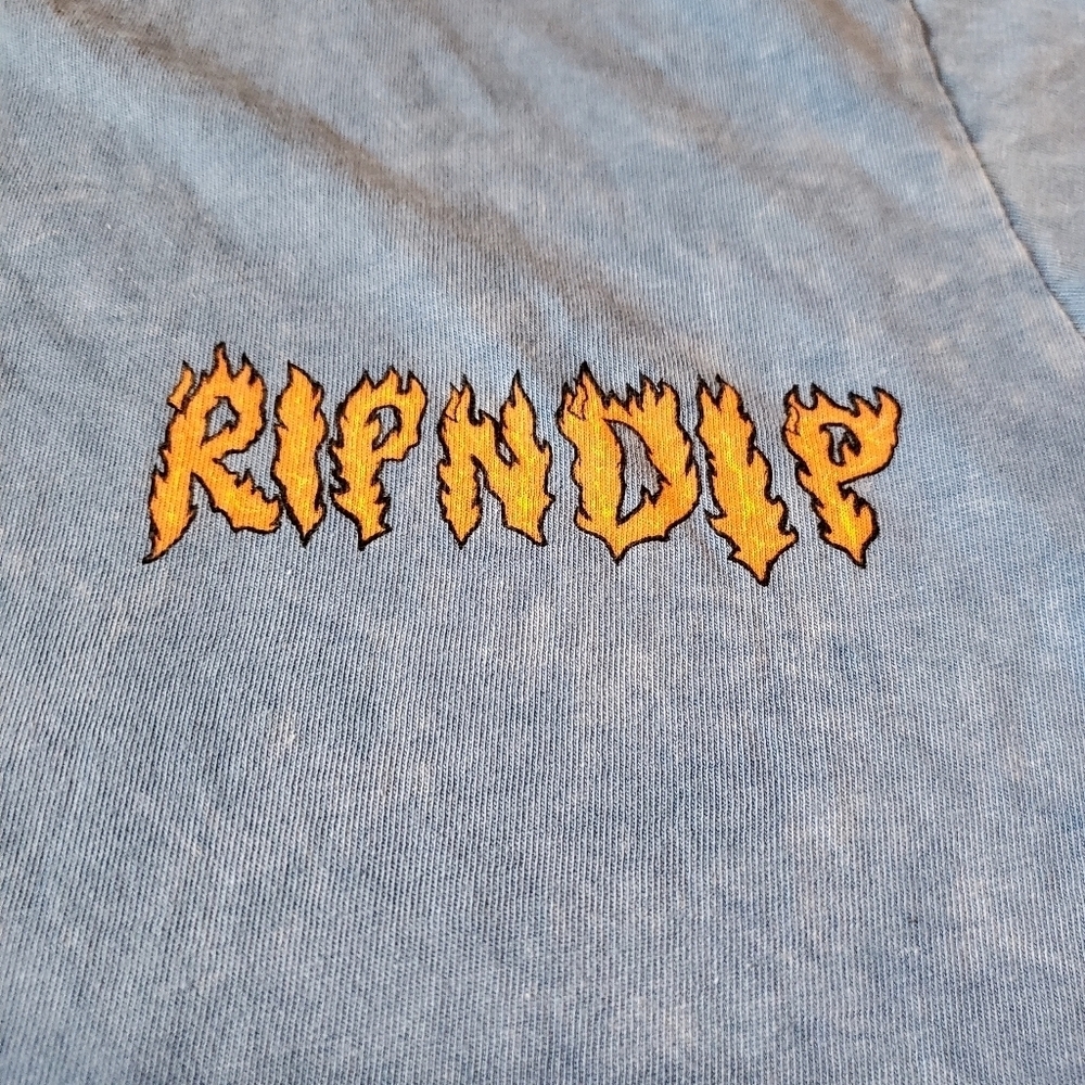 Ripndip Blue Cat Graphic Tee Size Medium Rip N Dip - Picture 3 of 6